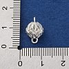 Brass Micro Pave Clear Cubic Zirconia Connector Charms KK-A230-06E-S-3