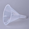 Plastic Funnel Hopper AJEW-WH0109-03D-2