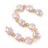 Opaque Glass Beads Strands EGLA-P045-A11-2