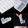 Polypropylene Plastic Bead Storage Containers CON-BC0004-88A-5