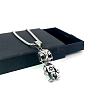 Vintage Gothic Demon Doll Stainless Steel Pendant Cartoon Necklace Jewelry NI4490-1