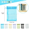 50Pcs Organza Bags Jewellery Storage Pouches Wedding Favour Party Mesh Drawstring Gift OP-FS0001-05B-10