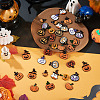 36Pcs 12 Styles Halloween Alloy Enamel Pendants ENAM-TA0003-51-6