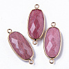 Natural Rhodochrosite Links Connectors X-G-R472-03G-1