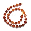 Natural Banded Agate Beads Strand G-I376-C05-01-2