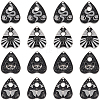 SUNNYCLUE 24Pcs 4 Styles Rack Alloy Enamel Pendants ENAM-SC0004-94P-1