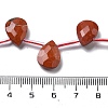 Natural Red Jasper Beads Strands G-K382-C04-01-5