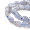 Natural Blue Lace Agate Beads Strands G-E483-62A-3