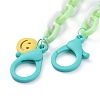 Personalized Acrylic Cable Chain Necklaces NJEW-JN02884-03-2