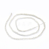 Electroplate Glass Beads Strands EGLA-F149-FR-06-4