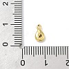 Brass Micro Pave Cubic Zirconia Charms KK-G548-20G-05-3