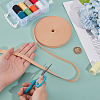 25M Cotton Double Fold Bias Tape OCOR-WH0070-163C-3