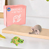 DIY Elephant and Sea Turtle Doll Crochet Kit DIY-TAC0001-84-8