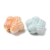 UV Plating & Luminous Opaque Acrylic Beads MACR-L015-14D-4
