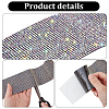 2Pcs Resin Rhinestone Glue Non-slip Car Door Stickers AJEW-GF0013-30A-6