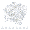 100Pcs Brass Beads KK-FI0001-04S-1