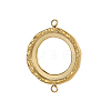 304 Stainless Steel Connector Cabochon Settings STAS-OY009-27G-1