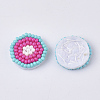 Glass Seed Beads Cabochons FIND-S321-03I-2