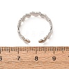 304 Stainless Steel Cuff Open Rings for Women SA-CBA4160-33P-5