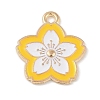 Alloy Enamel Pendants ENAM-Z010-25B-KCG-1