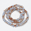 Electroplate Glass Beads Strands EGLA-A034-J6mm-J05-2