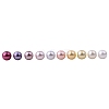 10 Colors 6mm Tiny Satin Luster Glass Pearl Round Beads Assortment Mix Lot for Jewelry Making Multicolor HY-PH0004-6mm-01-B-3