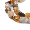 Natural Botswana Agate Beads Strands G-P497-01E-18-4