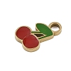 304 Stainless Steel Enamel Charms STAS-I338-01G-14-2