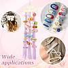Cloud Wooden Hairpin Hair Clip Hanging Holder Storage Organizer WH-WG78846-03-6