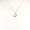 Moon Shape Brass Pendants Necklaces NJEW-BB63443-A-1