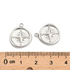 304 Stainless Steel Pendants STAS-D384-12P-3