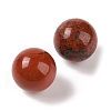 Natural Red Jasper No Hole Sphere Beads G-K353-04B-07-2