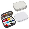 3 Sets 3 Colors Iron Watercolor Paints & Nail Polish Tins Storage Box AJEW-PH0011-08-WH-1