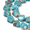 Dyed Synthetic Imperial Jasper Beads Strands G-D337-10mm-B01-4