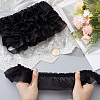10 Yards Polyester Lace Ribbon OCOR-GF0006-25E-3