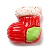 Christmas Opaque Resin Cabochons LS-RESI-K027-21G-1