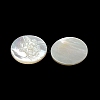 Carved Natural White Shell Cabochons SSHEL-N038-06B-05-2