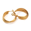 304 Stainless Steel Three Layer Hoop Earrings for Women EJEW-Z057-10G-2