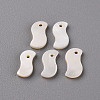 Natural Freshwater Shell Pendants SHEL-R114-33-1