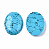 Synthetic Turquoise Cabochons G-S364-079-2