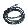 Natural Blue Tourmaline Beads Strands G-B088-C12-02-3