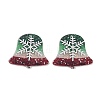 Christmas Themes Opaque Printed Acrylic Pendants LS-OACR-B037-05-1