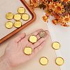 11Pcs Alloy Cabochon Settings FIND-BC0013-53G-01-3