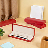 Plastic Pen Gift Packing Boxes CON-WH0001-85B-02-4