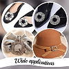   6Pcs 3 Styles Alloy Rhinestone Shoe Buckle Clips AJEW-PH0011-57-6