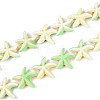 Synthetic Turquoise Dyed Beads Strands G-P507-04T-1