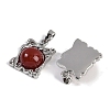 Natural Carnelian(Dyed & Heated) Pendants KK-P283-52P-2