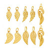 10Pcs 5 Styles Brass Pendants & Charms KK-PH0013-89-6