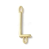 Rack Plating Brass Connector Charms KK-P245-07G-L-1