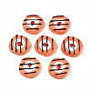 Opaque Epoxy Resin Cabochons CRES-S358-73-1